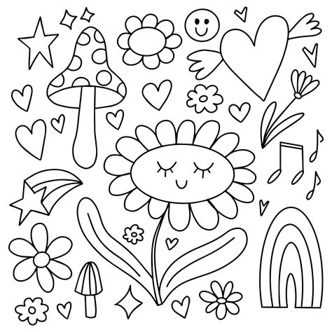 Y2K Printable Coloring Pages