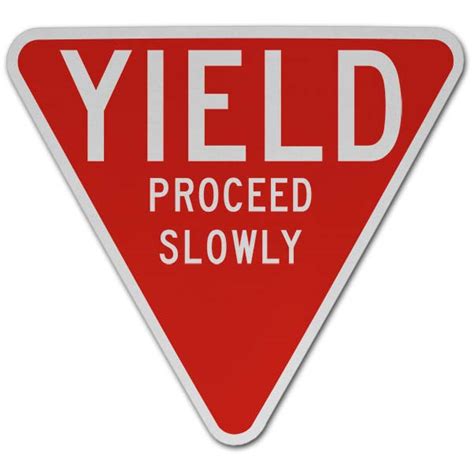 Description of Yield Sign Memes