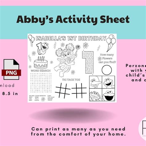 Abby Cadabby Activities