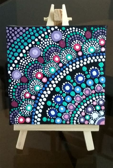 Abstract Dot Art