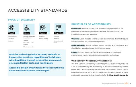 Accessibility and Best Practices