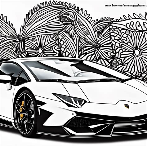 How to Find and Download Lamborghini Coloring Pages