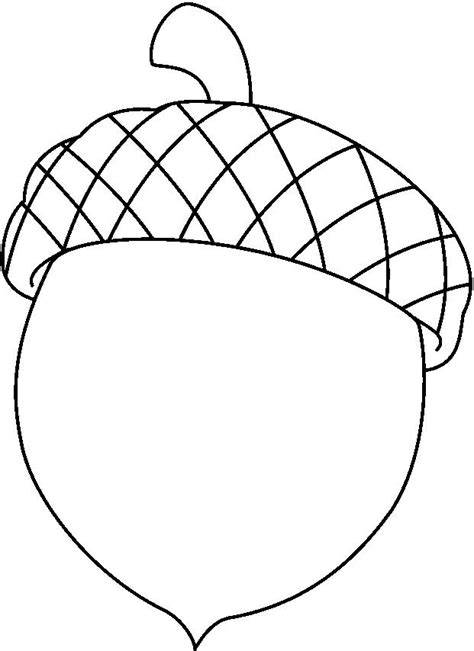 Printable Acorn Templates