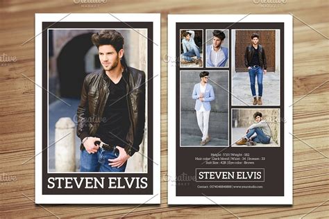 Actor comp card