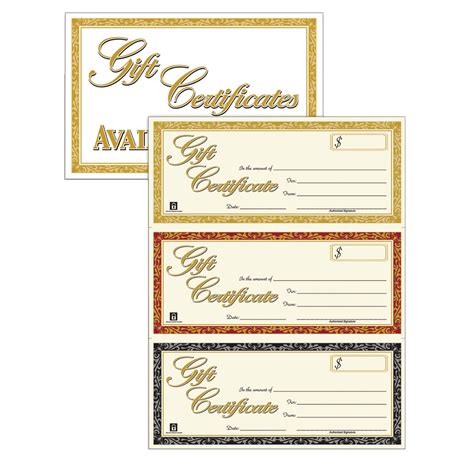 Adams Gift Certificate Template Ideas