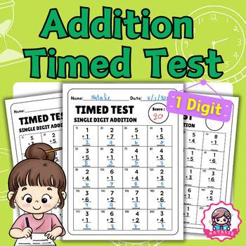 Addition Timed Tests Image 4