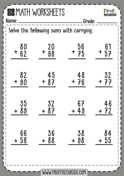 Addition Worksheets