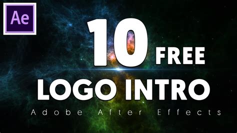 Adobe After Effects Free Logo Template Features