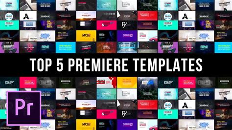 Adobe Premiere Pro Templates Free Download