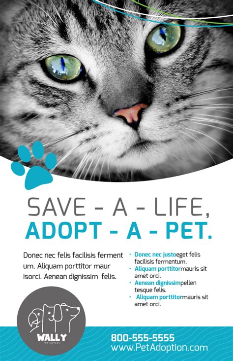 Description of Adoptable Pet Flyers