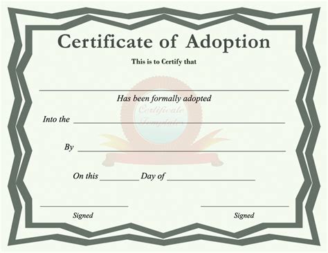 Adoption Template 1