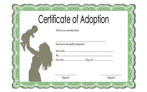 Adoption Template 10