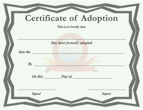 Adoption Template 6