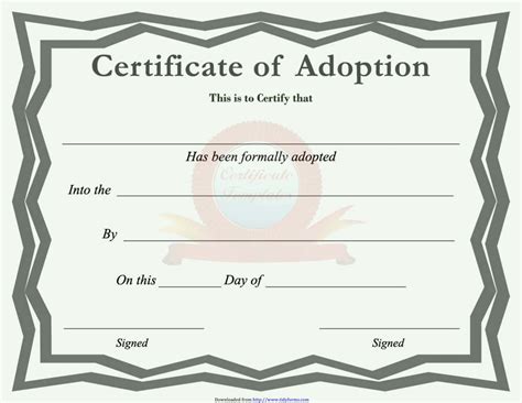 Adoption Template 8