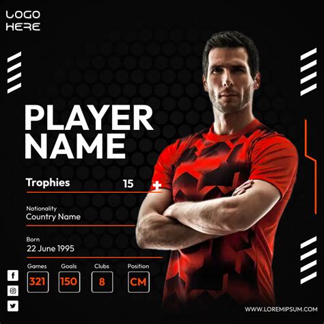 Advanced Player Profile Template