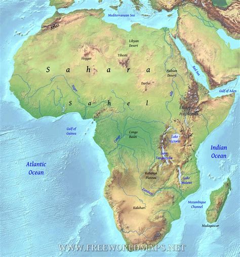 Africa Map Image 1