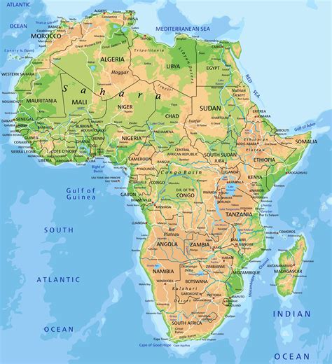 Africa Map Image 2