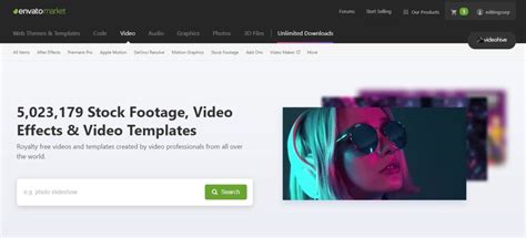 After Effects Template Marketplaces