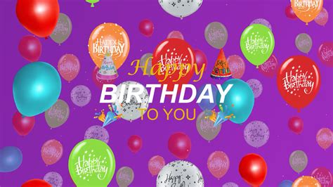 After Effects Birthday Templates