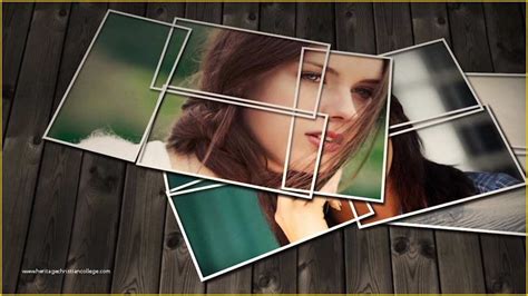 after effects photo collage templates