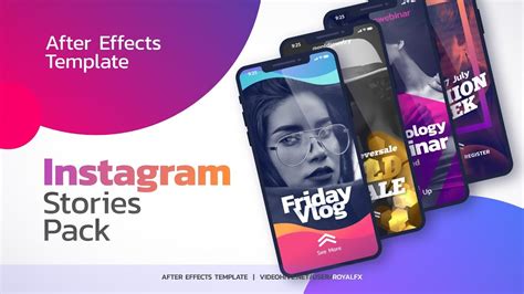 After Effects Templates for Instagram