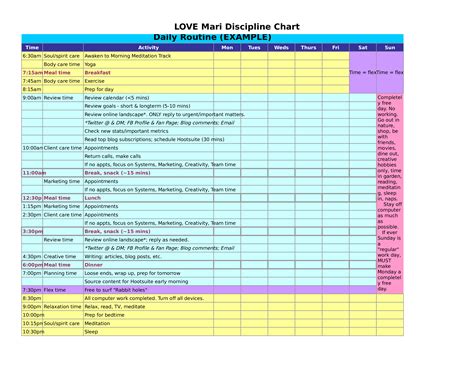 Agenda Template Excel