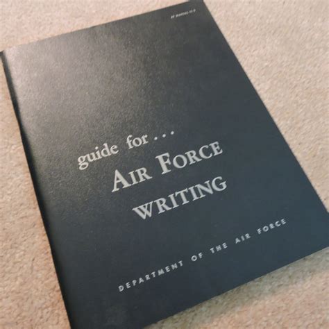 Air Force Writing