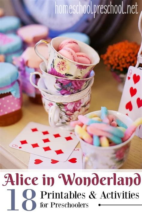 Alice in Wonderland Activities