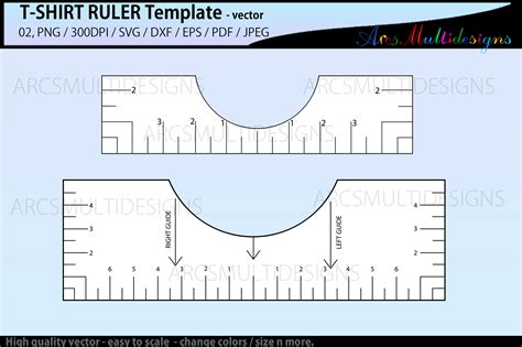 Alignment Ruler Printable