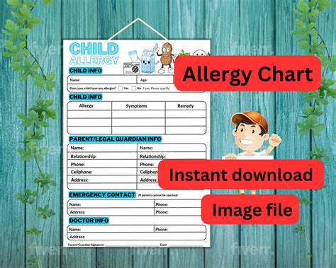 Allergy Forms for Environmental Allergies