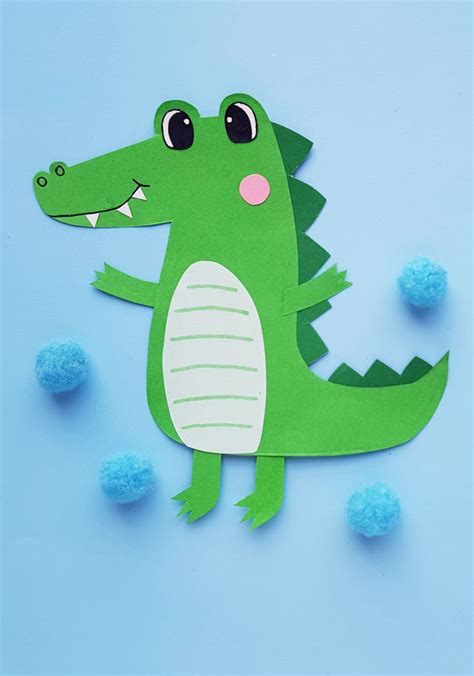 Alligator craft projects for kids