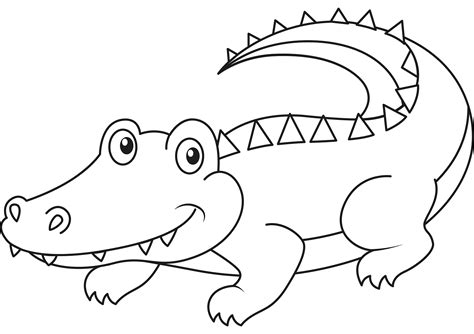 Alligator craft templates for kids