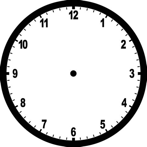 Analog Clock Face