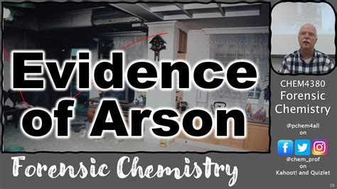 Analytical techniques for arson evidence