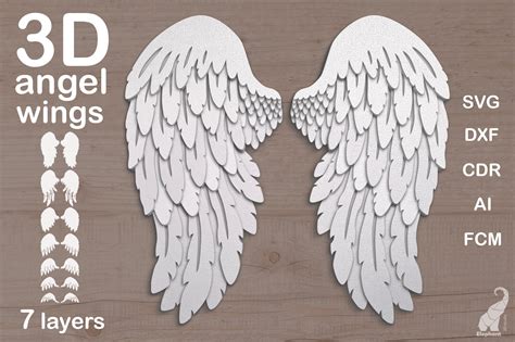 Angel Wings Template Art