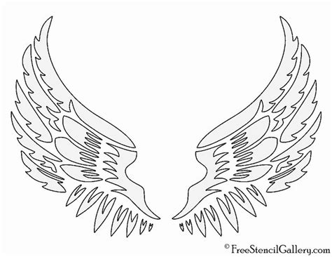 Angel Wings Template Inspiration