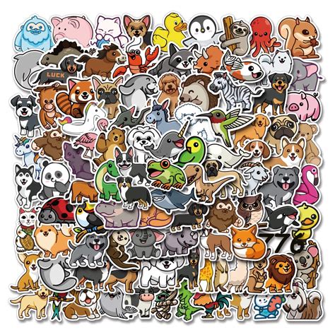 Description of Animal Stickers