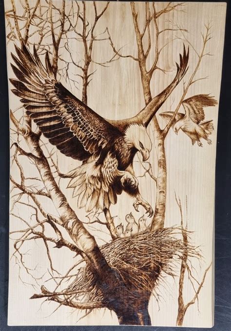 Animal Wood Burning Patterns