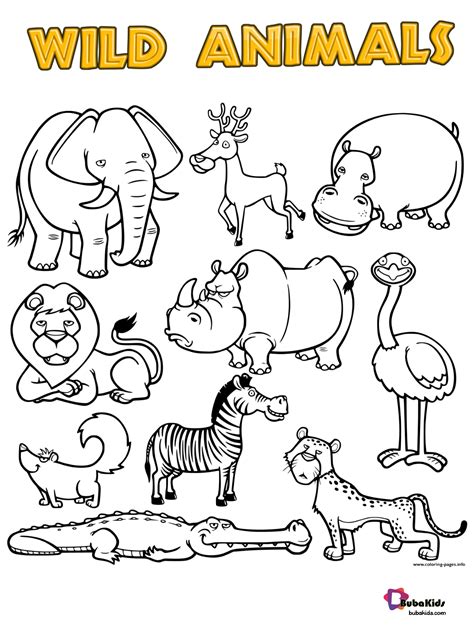 Animals Coloring Pages