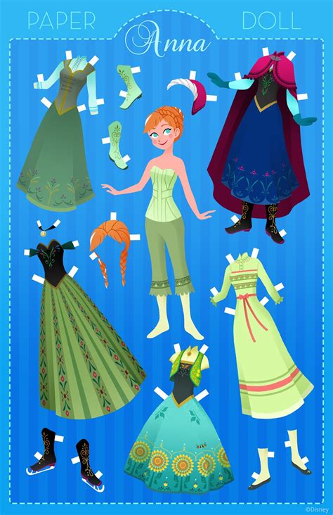 Anna Paper Doll