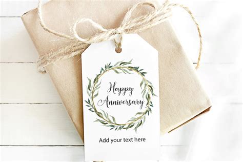 Anniversary Gift Tag