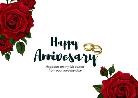 Anniversary Printable Templates