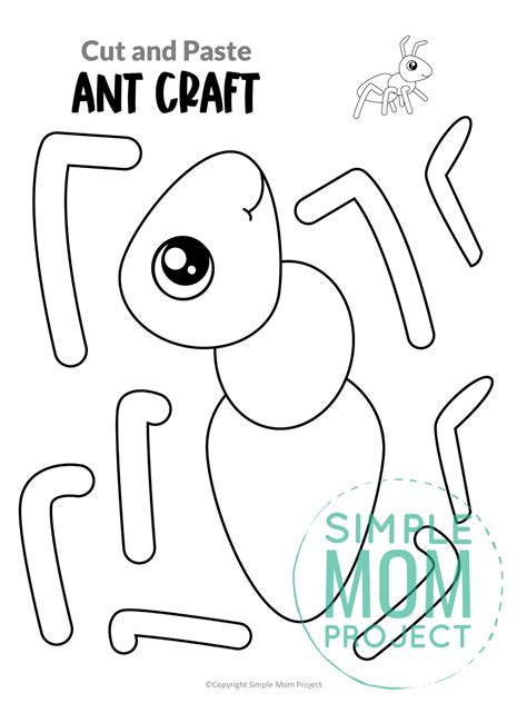 Ant Craft Templates for Kids