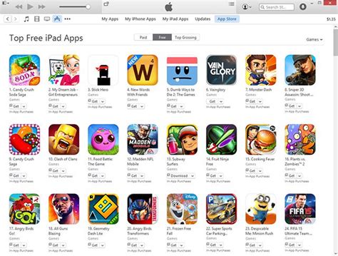 App Store Free Games Image