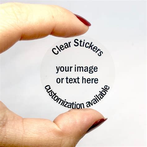 Applications of Clear Stickers