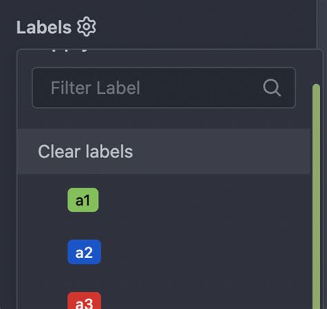 Applications of Label Template