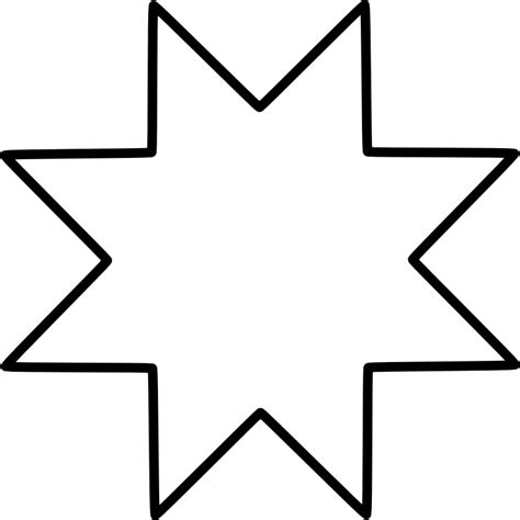 applications of 8-point star template