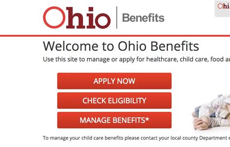 Apply for EBT Ohio Benefits