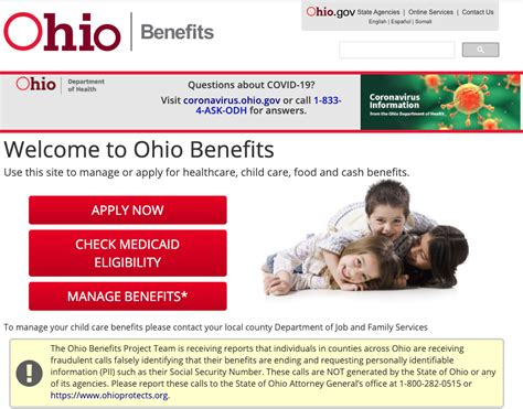 Apply for EBT Ohio Food Stamps