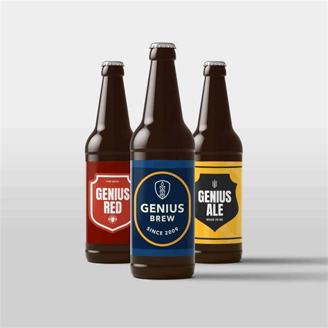 Applying custom beer labels to bottles